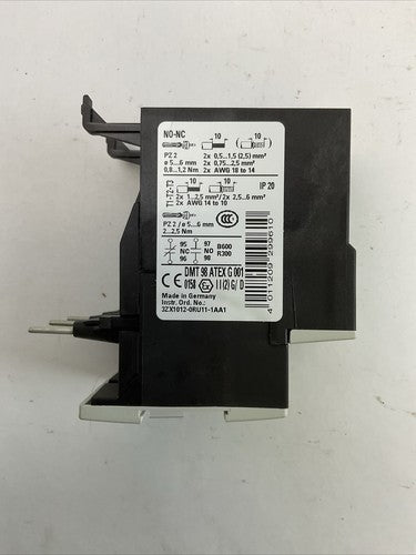 SIEMENS 3RU1126-4CB0 OVERLOAD RELAY 600VAC 60A4