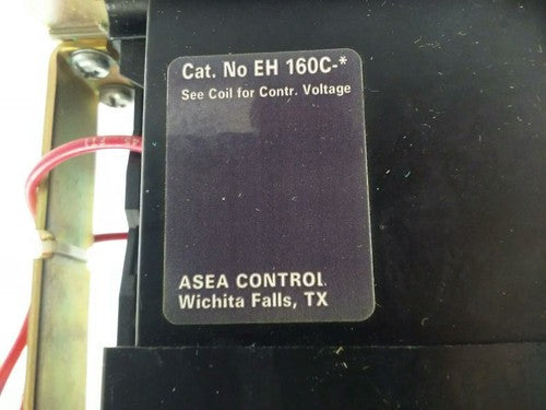 ASEA EH160 CONTACTOR 3PH 3P BREAKING 600V 150HP 190A SIZE 4 1/2 COIL 127V 60HZ10