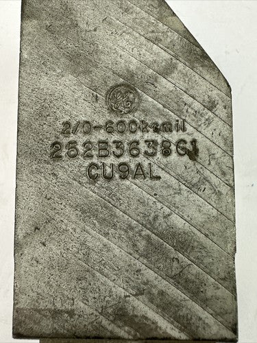 GE 252B3628G1 TERMINAL LUG 2/0-600KCMIL1