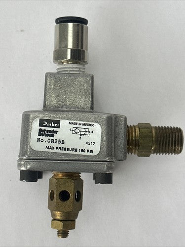 PARKER 0R25B 1/4" QUICK EXHAUST VALVE 150PSI0