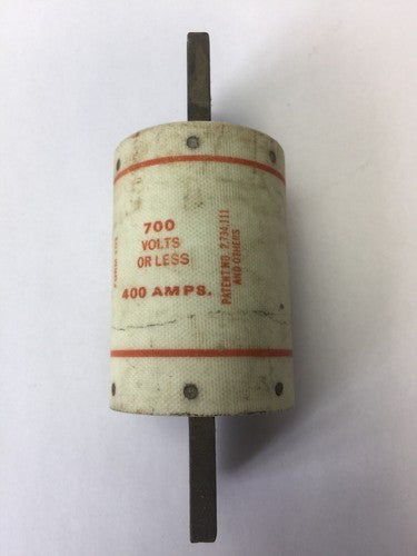 SHAWMUT AMPTRAP A70P400 FUSE 400 AMP 700 VOLTS TYPE 41