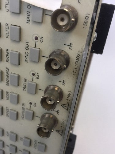 WAVETEK MODEL 39 30MS/S UNIVERSAL WAVEFORM GENERATOR 198-264VAC 250mA(T)250V HRC5