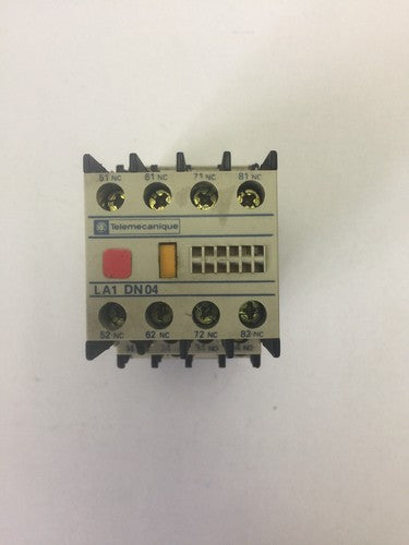 TELEMECANIQUE CA2DN40 CONTACTOR COIL 120V 60HZ LA4DA1U SUPRESSOR LA1DN04 AUXILIA0