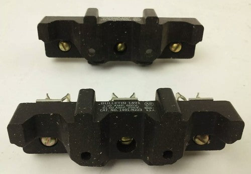 ALLEN BRADLEY 1491-N223 SER. A, FUSE BLOCK, 60A-250V, 30A- 600V, 3P, NEW OTHER4