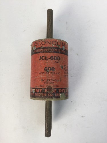 FEDERAL PACIFIC ELECTRIC JCL-600 ECONOLIM CURRENT LIMITING FUS 600AMP 600VAC0