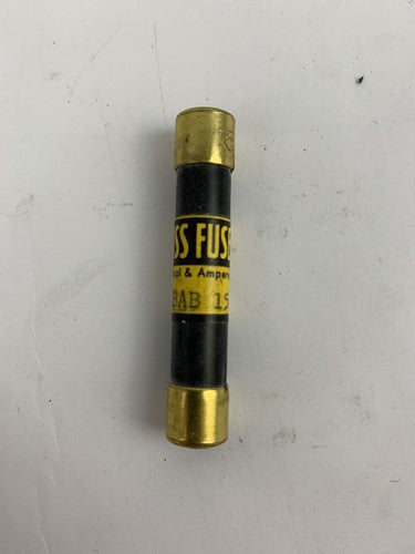 Bussmann BAB15 15A (Voltage Not Specified) Fuse "Lot of 15"1