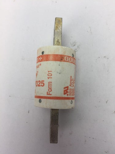 GOULD SHAWMUT AMPTRAP A50P325 FUSE 325 AMP 500VAC TYPE 42