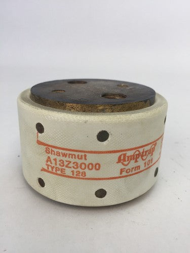GOULD SHAWMUT AMPTRAP A13Z3000 FUSE 3000AMP 130 VOLTS TYPE 128 FORM 1010