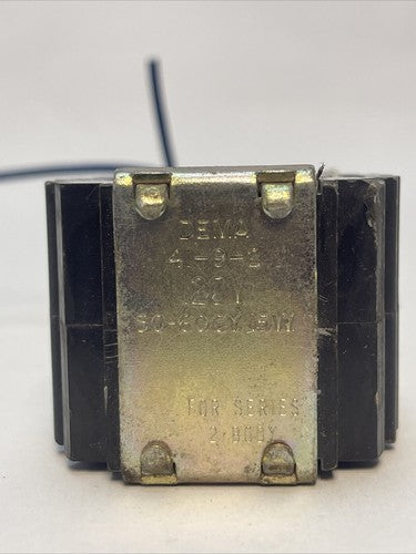 DEMA 41-9-2 SOLENOID VALVE COIL 120V 50-60CY 15W1