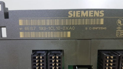 Siemens 6ES7-193-1CL10-0XA0 32 Channel Terminal Block 1