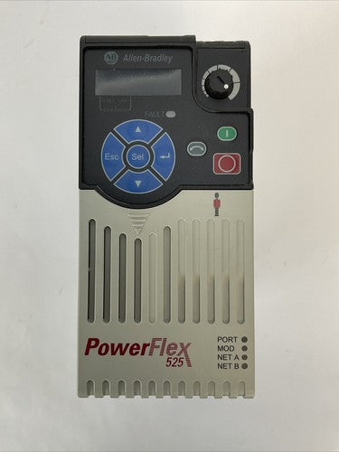 ALLEN BRADLEY 25B-D2P3N104 AC DRIVE SER A FRN 5.002 OUTPUT 0-460VAC INPUT0