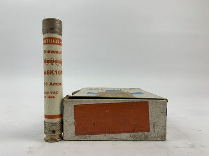 Gould Shawmut Amp-trap A6K10R 10A 600V Fuse "Lot of 10"0