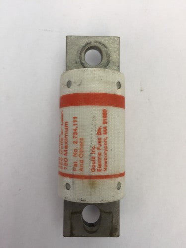 GOULD SHAWMUT AMPTRAP A50P150 FUSE 150AMP 500 VOLTS TYPE 42