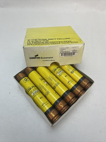 BUSS LPS-RK-35SPI LOW-PEAK INDICATOR FUSE 300VDC 600VAC 35AMP (LOT OF 10)0