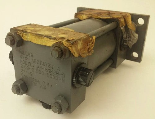 MILLER CYLINDER AV-61B2B-02.00-1.000-0063-N211-9 , 250PSI AIR ENEVELOPE PRESSURE4