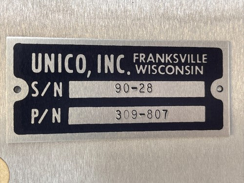 UNICO 309-807 POWER-ONE INTERNATIONAL SERIES HD5-12/OVP-A 5VDC 12A W/OVP POWER1