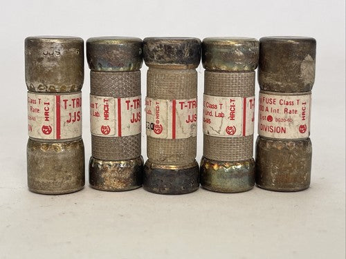 BUSSMAN JJS-6 T-TRON FUSE 6AMP 600VAC (LOT OF 5)4