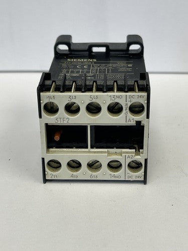 SIEMENS - 3TF2010-0BB4 - CONTACTOR - SIZE 00, 3-POLE AC-3, 4KW/400V, DC 24V2