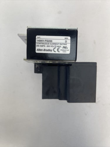 ALLEN BRADLEY 1494V-FS200 TRAILER FUSE BLOCK KIT SER D 250-600V 101-200AMP1