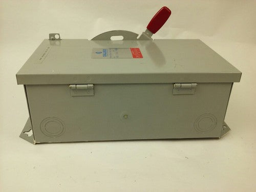 CHALLENGER HD362NFC, SAFETY SWITCH, TYPE 1 INDOOR, 60A, 600VAC/600DC, 3P, USED10