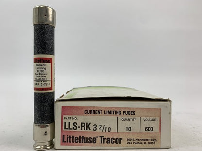 Littlelfuse LLS-RK3 2/10 3 2/10A 600V Fuse "Lot of 10"0