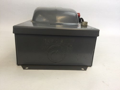 SQUARE D H322A FUSIBLE SAFETY SWITCH SERIES A2 240VAC 250VDC 60AMP 10HP 3 POLE2
