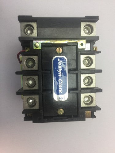 JOSLYN CLARK T77U043-76 TM CONTACTOR SIZE 3 100A 600VAC 3PH 50HP COIL 110-120V2