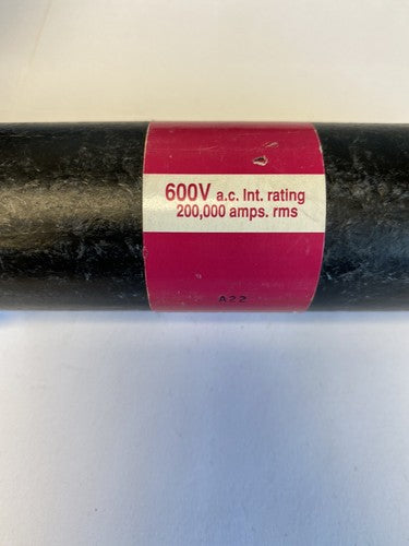 Bussmann Fusetron FRS-R-125 125A 600V Fuse3