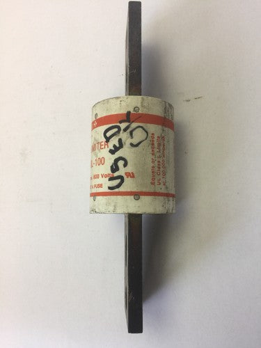 GOULD SHAWMUT TL1200L-100 TEST LIMITER 1200A 600V CLASS L LIMITS *NOT A FUSE*  3