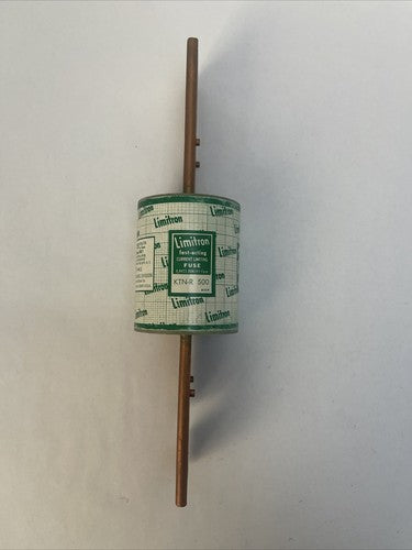 BUSS KTN-R 500 LIMTRON FAST-ACTING CURRENT LIMITING CLASS RK1 FUSE 250V 500AMP0