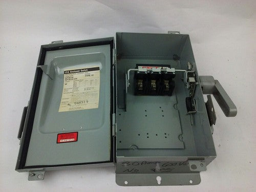 ITE SIEMENS NF351H SAFETY SWITCH, TYPE 12, 30A, 600V, 3P, NF351H-CH, NEW 2