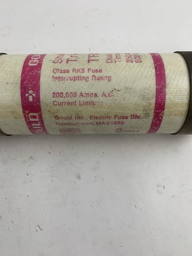 Gould Shawmut Tri-Onic TRS250R 250A 600V Fuse "Lot of 2"3