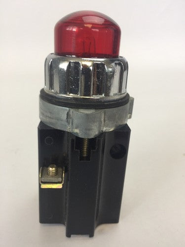 FURNAS BJLD11 OIL TIGHT PILOT LIGHT 120VAC RED LENS2