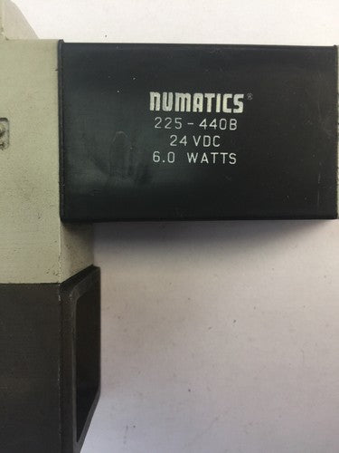 NUMATICS 13SS515M000061 SOLENOID VALVE 225-440B 24VDC 6.0 WATTS 12RS100JP000003