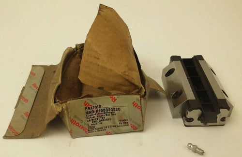 REXROTH MNR: R165323220 RUNNER BLOCK/ BAIL RAIL0