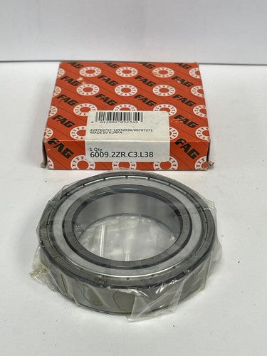 FAG - 6009.2ZR.C3.L38 -DEEP GROOVE BALL BEARING, SS, SHIELDED 62MM x 35MM x 14MM0