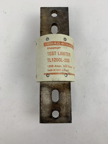 Gould Shawmut TL1200L-200 1200A 600V Test Limiter (NOT A FUSE)0