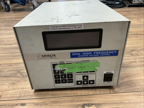 MIYACHI HF2/208 INPUT 208VAC 50AMP 51KVA OUTPUT 290VAC 160A 33KVA 2kHz HIGH FREQ0