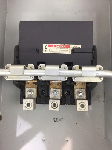 ITE JU324 VACU-BREAK SWITCH WITH CLAMPMATIC CONTACTS 200 AMPS 240 VAC TYPE 18