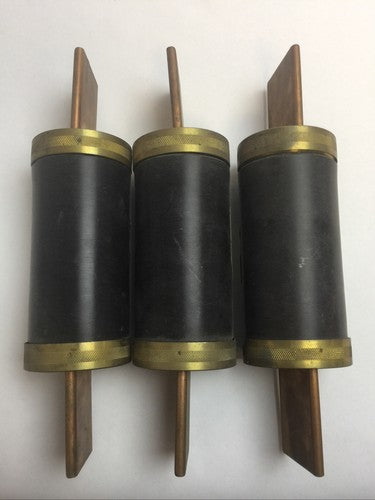 CEFCO 500 RENEWABLE FUSE 500AMP 250VAC (LOT OF 3)3