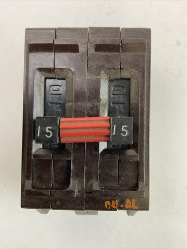 WADSWORTH A215 CIRCUIT BREAKER 15AMP 120/240VAC 2POLE0