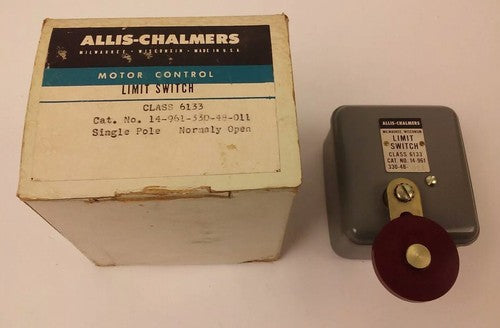 ALLIS CHALMERS  CLASS 6133 14-961-330-48-011 LIMIT SWITCH, NEW SURPLUS, 149613300