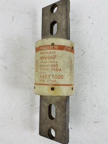Gould Shawmut Amp-trap A4BY1600-55BA 1600A 600V Fuse0