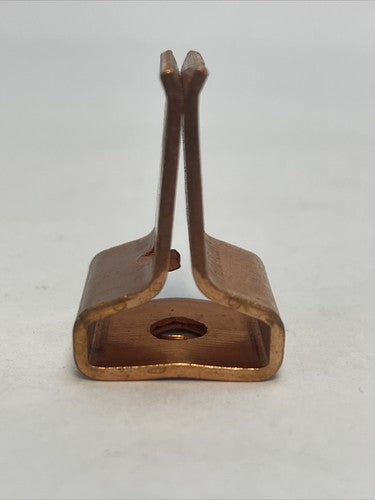 PENN-UNION 61-100A BRONZE FUSE CLIP KNIFE TYPE 61-100A 250-600V (LOT OF 6)6