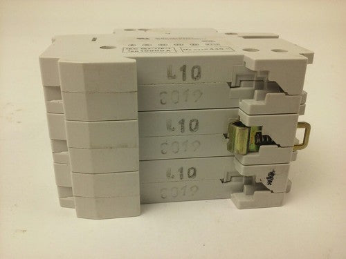 ABB, S253, L 10A, CIRCUIT BREAKER, Nr.15, 3P, 220/380VAC, MAX 240VAC, NEW, S25