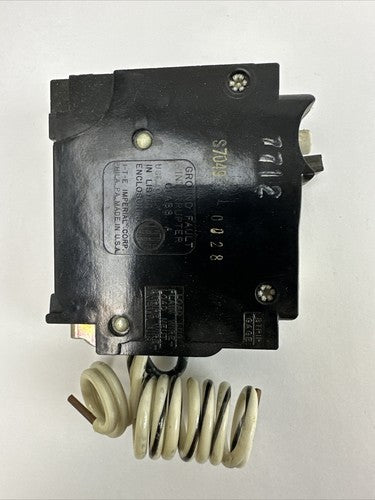 ITE QFI-B020 GROUND FAULT INTERRUPTER EQ-P 1POLE PLUG IN 20AMP 120VAC CLASS A5