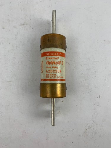 Gould Shawmut Amp-trap A2D225R 225A 250V Fuse "Lot of 3"1