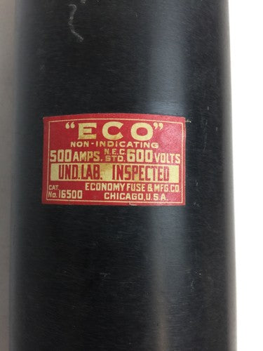 ECONOMY 16500 NON INDICATING FUSE 500AMP 600VOLTS3