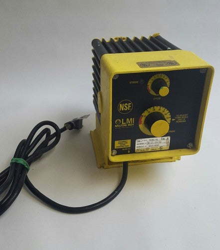 LMI MILTON ROY B121-391SI ELECTRO MAGNETIC DOSING PUMP, 100PSI, 120V.AC, 50/60HZ0