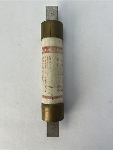 GOULD SHAWMUT OTS70 ONE-TIME FUSE 70AMP 600VAC (LOT OF 6)4